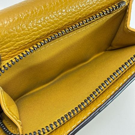  COACH コーチ 3つ折り財布 CM238 マスタード レディース