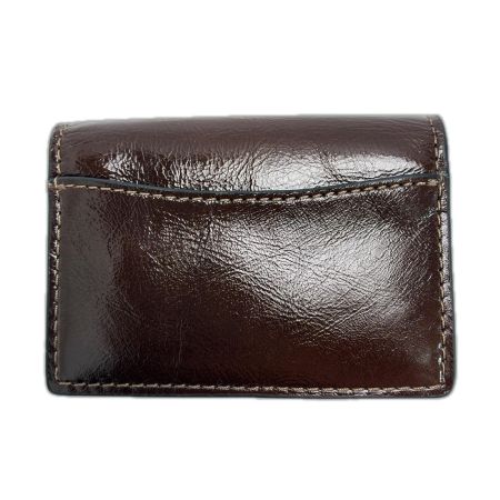  COACH コーチ カードケース チェリー キー CEZ23 ブラウン