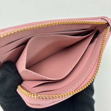  COACH コーチ カードケース デニム 星チャーム CEU98 ピンク レディース ゴールド金具