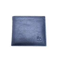 ☆☆ IL BISONTE イルビゾンテ 2つ折り財布 レザー ブラック レディース Bランク