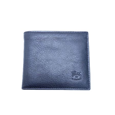  IL BISONTE イルビゾンテ 2つ折り財布 レザー ブラック レディース