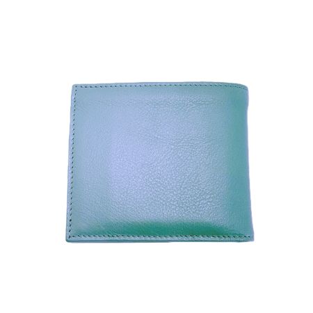  IL BISONTE イルビゾンテ 2つ折り財布 エメラルドグリーン レディース 