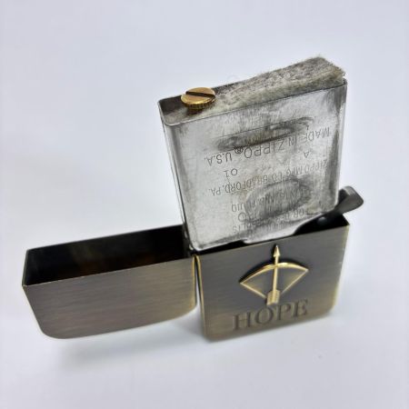 ZIPPO ジッポー オイルライター 2007年製 HOPE 50周年 立体アロー 1941年復刻