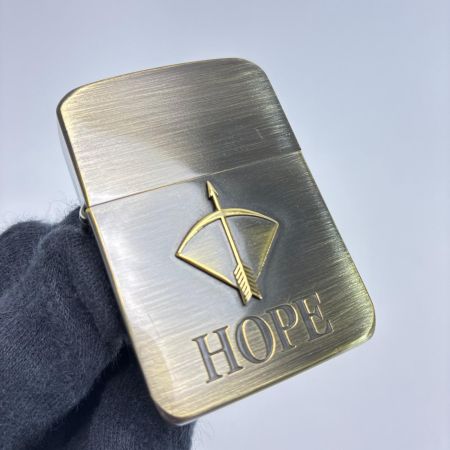 ZIPPO ジッポー オイルライター 2007年製 HOPE 50周年 立体アロー 1941年復刻