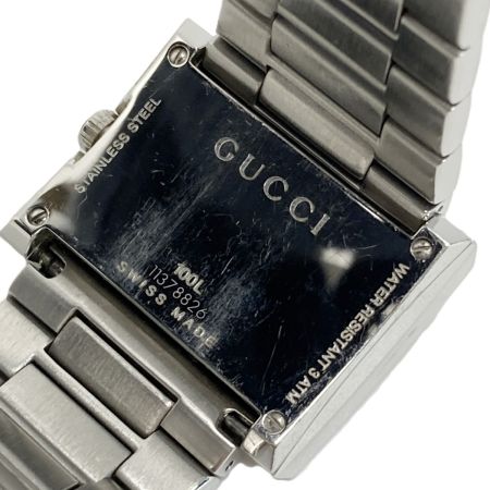  GUCCI グッチ Gレクタングル 100L シェル文字盤 クォーツ レディース 腕時計