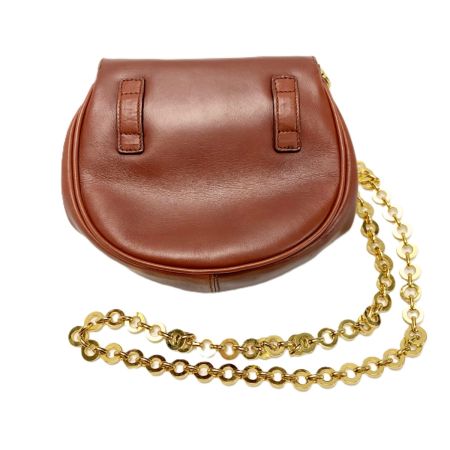  Salvatore Ferragamo サルヴァトーレフェラガモ チェーンショルダーバッグ  ガンチーニ  AQ214204 ボルドー レディース ゴールド金具