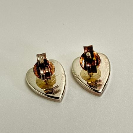 GUCCI グッチ ハートモチーフ ピアス SV925  シルバー 箱有
