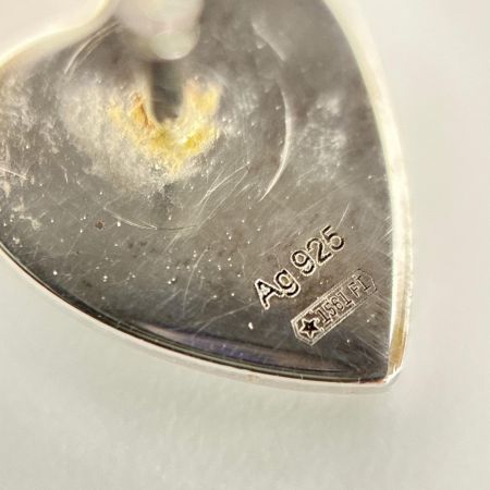 GUCCI グッチ ハートモチーフ ピアス SV925  シルバー 箱有