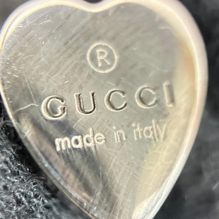 GUCCI グッチ ハートモチーフ ピアス SV925  シルバー 箱有