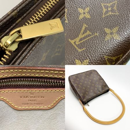LOUIS VUITTON ルイヴィトン モノグラム ルーピングMM ショルダーバッグ M51146 ワンショルダー
