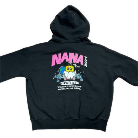  SEVENTEEN ナナツアー フーディー Lサイズ NANA TOUR ブラック