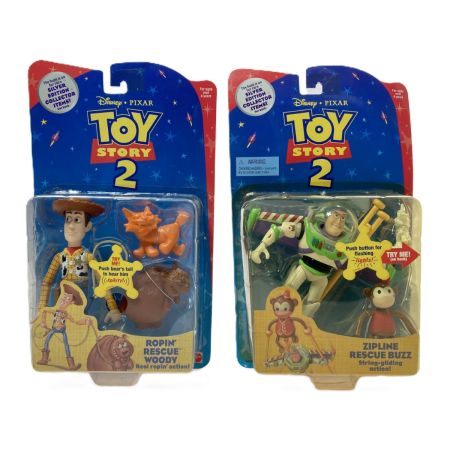 MATTEL マテル社 トイストーリー2 シルバーエディション ウッディ/バズライトイヤー セット アクションフィギュア TOY STORY
