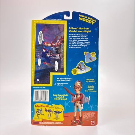  MATTEL マテル社 トイストーリー2 ロケットフォース ウッディ フィギュア TOY STORY