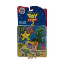 ☆☆ MATTEL マテル社 トイストーリー2 シルバーエディション WRECK-A-SAURUS レックス TOY STORY アクションフィギュア Nランク
