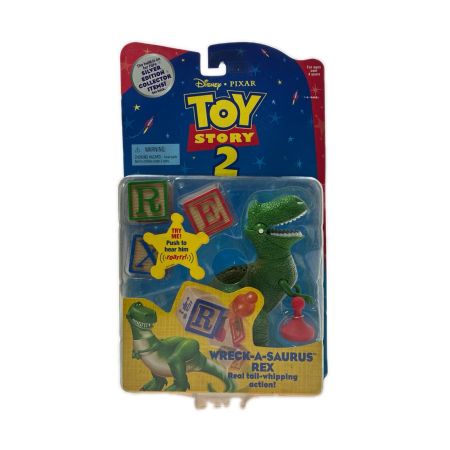  MATTEL マテル社 トイストーリー2 シルバーエディション WRECK-A-SAURUS レックス TOY STORY アクションフィギュア