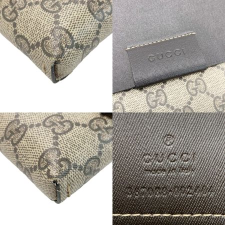  GUCCI グッチ クラッチバッグ GGスプリーム  387088 ブラウン