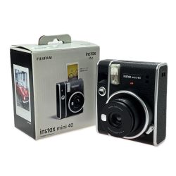 FUJIFILM フジフィルム インスタントカメラ チェキ  Instax mini 40 取説・箱付き Bランク