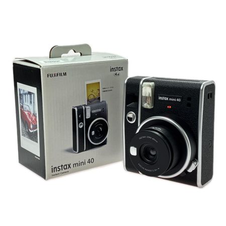 FUJIFILM フジフィルム インスタントカメラ チェキ  Instax mini 40 取説・箱付き