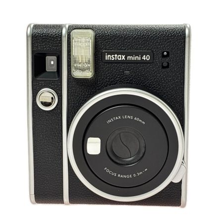 FUJIFILM フジフィルム インスタントカメラ チェキ  Instax mini 40 取説・箱付き