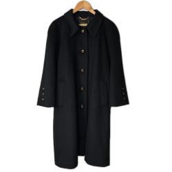Cremona カシミアコート カシミヤ100% 無地 130-1056 ブラック レディース SIZE 9号 Cランク