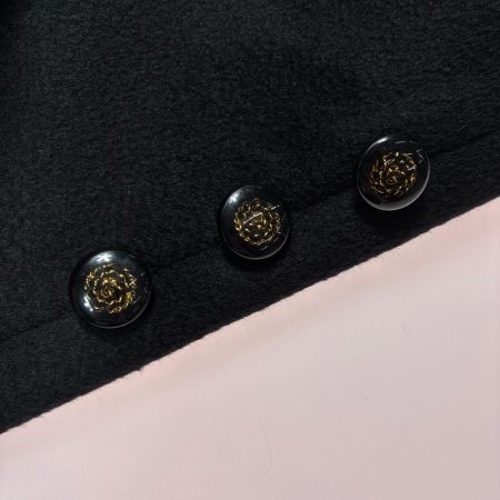 Cremona カシミアコート カシミヤ100% 無地 130-1056 ブラック レディース SIZE 9号