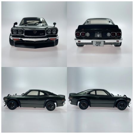  京商 1/10 EP 4WD フェーザー Mk2 FZ02 レディセット 1972 マツダ サバンナ GTチューンド・バージョン グリーン