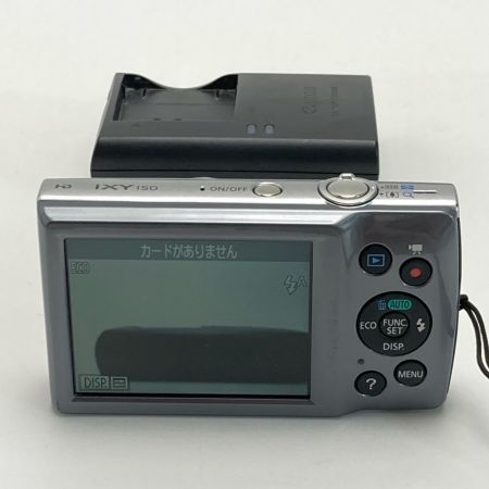  CANON キャノン コンパクトデジタルカメラ IXY 150 シルバー 取説・充電器・箱付き