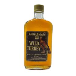 WILD TURKEY ワイルドターキー ブラウンラベル 375ml 40度 バーボン ウイスキー 古酒 Sランク 未開栓