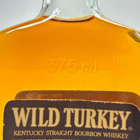 WILD TURKEY ワイルドターキー ブラウンラベル 375ml 40度 バーボン ウイスキー 古酒 未開栓