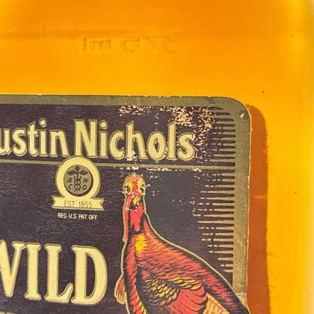 WILD TURKEY ワイルドターキー ブラウンラベル 375ml 40度 バーボン ウイスキー 古酒 未開栓
