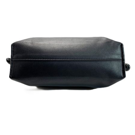 LOEWE ロエベ クラッチバッグ フラメンコ  A411FC2X73 ブラック レディース ゴールド金具