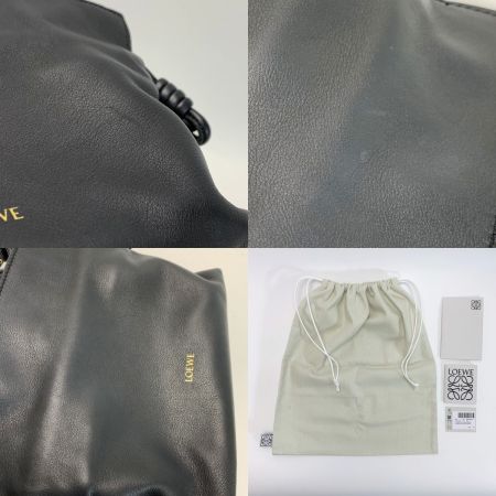 LOEWE ロエベ クラッチバッグ フラメンコ  A411FC2X73 ブラック レディース ゴールド金具