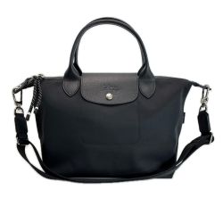 Longchamp ロンシャン ル プリアージュ エナジー L1512HSR001 ブラック 2WAYトートバッグ ストラップ付 Bランク