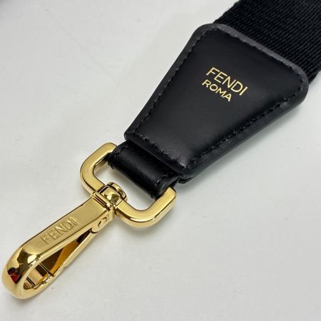  FENDI フェンディ ショルダーストラップ ズッカ柄 ブラック 袋有