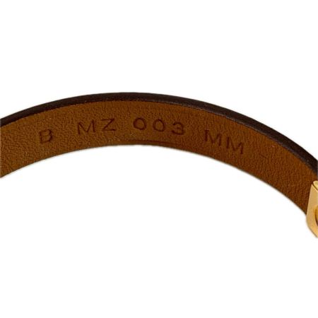 HERMES エルメス レザーブレスレット ミニ・リヴァル B刻印 ショッキングピンク 箱・保存袋有