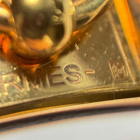HERMES エルメス レザーブレスレット ミニ・リヴァル B刻印 ショッキングピンク 箱・保存袋有