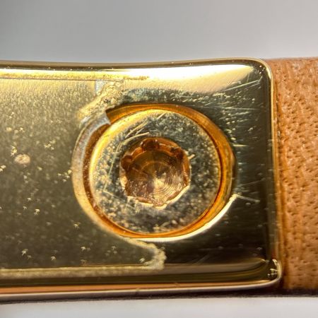 HERMES エルメス レザーブレスレット ミニ・リヴァル B刻印 ショッキングピンク 箱・保存袋有
