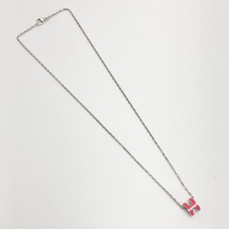 HERMES エルメス ミニ・ポップH ネックレス H147992FP65 ローズトロピック 箱・布袋有