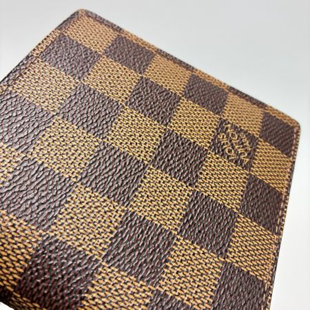  LOUIS VUITTON ルイヴィトン ダミエ PFマルコ N61675 2つ折り財布 