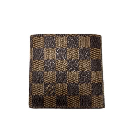  LOUIS VUITTON ルイヴィトン ダミエ PFマルコ N61675 2つ折り財布 