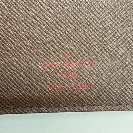  LOUIS VUITTON ルイヴィトン ダミエ PFマルコ N61675 2つ折り財布 