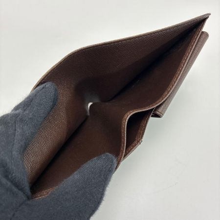  LOUIS VUITTON ルイヴィトン ダミエ PFマルコ N61675 2つ折り財布 