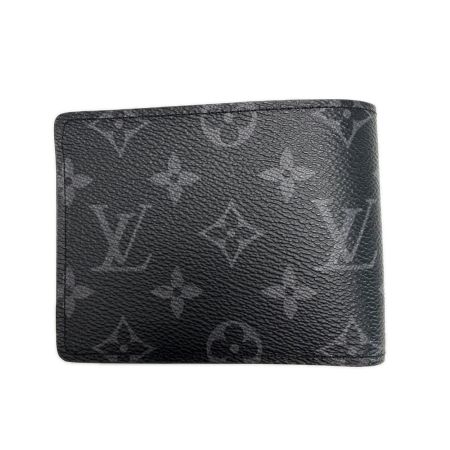  LOUIS VUITTON ルイヴィトン モノグラム・エクリプス ポルトフォイユ・ミュルティプル  M61695 2つ折り財布 保存袋有