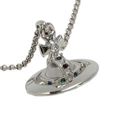 ☆☆ Vivienne Westwood ヴィヴィアン・ウエストウッド ニュー タイニー オーブ ペンダント 63020097 シルバー 箱有 NEW TINY ORB Aランク