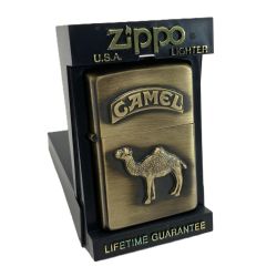 ☆☆ ZIPPO ジッポー ライター 1993年製 キャメル 当選品 ケース有 CAMEL Bランク