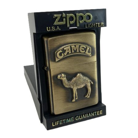  ZIPPO ジッポー ライター 1993年製 キャメル 当選品 ケース有 CAMEL