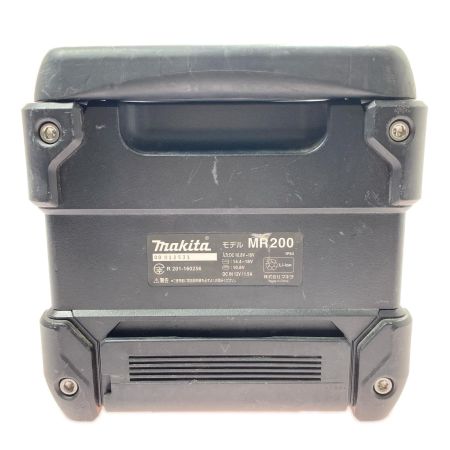 MAKITA マキタ 充電式スピーカ MR200 ブラック