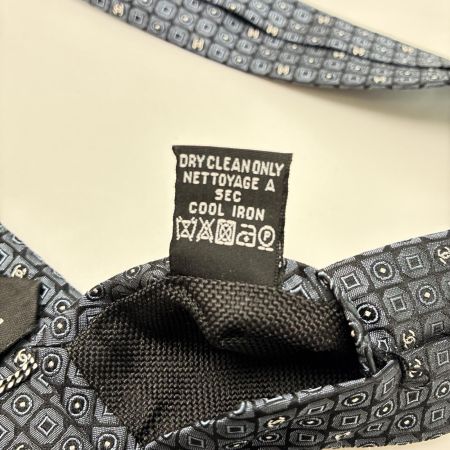 CHANEL シャネル ココマーク グレー シルク100% メンズ