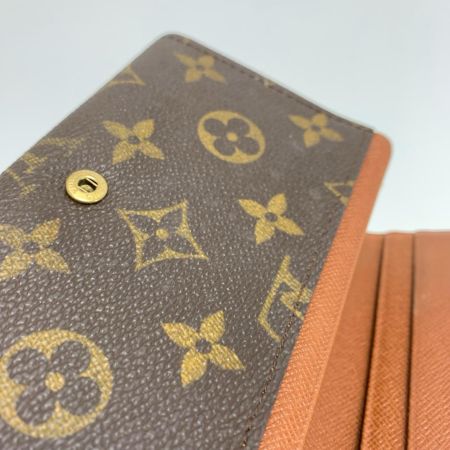 LOUIS VUITTON ルイヴィトン モノグラム ポルトモネ ビエ トレゾール M61730 2つ折り財布