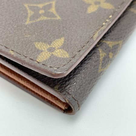LOUIS VUITTON ルイヴィトン モノグラム ポルトモネ ビエ トレゾール M61730 2つ折り財布